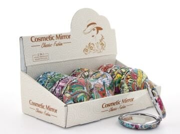 Yuvarlak Taşlı Ayna Kalın