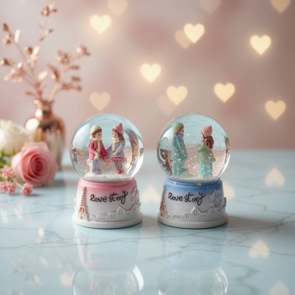 Işıklı Mini Kar Küresi