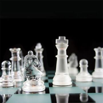 Cam Santraç Takımı (25x25)cm Dekoratif Hediyelik