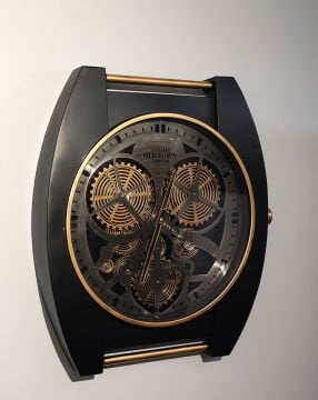 Özel Tasarım Metal Çarklı Duvar Saati