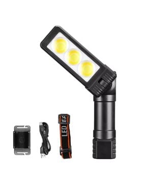 ŞARJLI MIKNATISLI ÇALIŞMA LAMBASI KAFA IŞIĞI