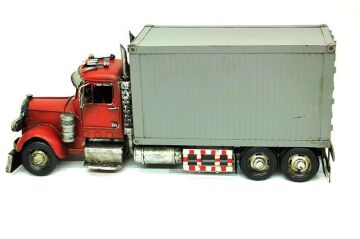 Dekoratif Metal Tır Vintage Biblo Hediyelik