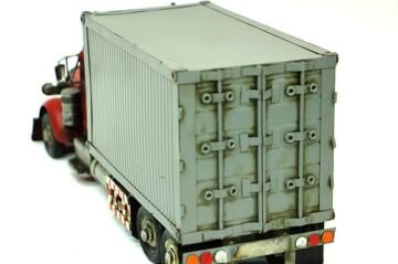 Dekoratif Metal Tır Vintage Biblo Hediyelik