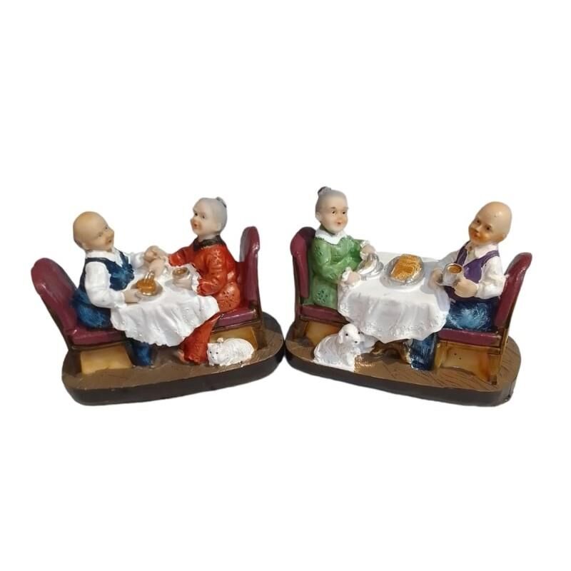Polyester Yaşlı Çift Biblosu