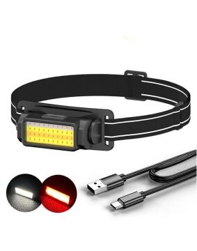 50 COB LED KAFA LAMBASI