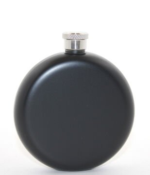 Paslanmaz Çelik Yuvarlak 5 Oz Tekli Matara