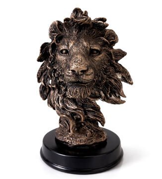 Polyester Aslan Büstü