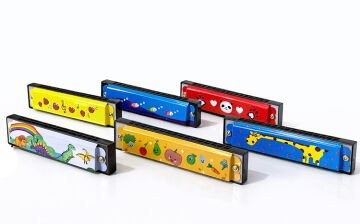 Desenli Metal Mızıka