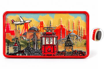 İstanbul Temalı Polyester Magnet Alk5866