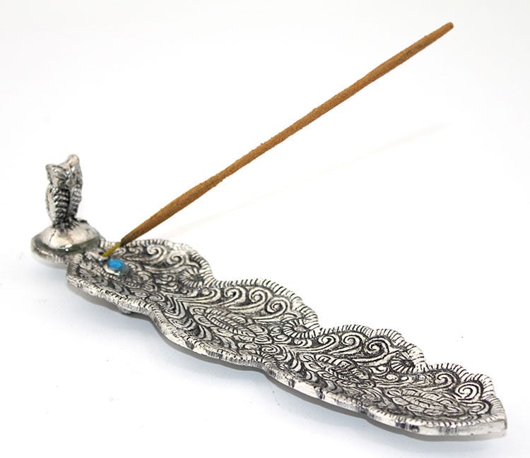 Metal Kayık Baykuş Tasarımı Tütsülük