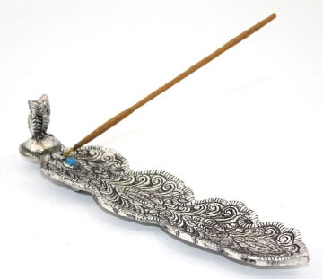 Metal Kayık Baykuş Tasarımı Tütsülük
