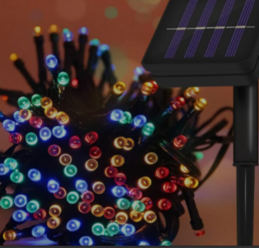 11m 100 Led RGB SOLAR