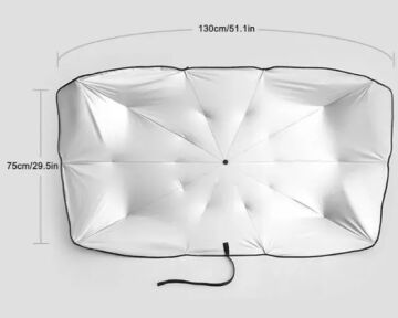 Katlanabilir Araba Ön Cam Güneşliği Şemsiye