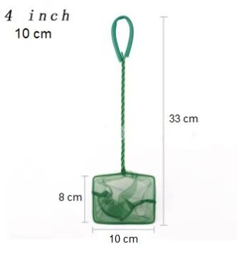 Akvaryum Balık Yakalama Kepçesi 4 inç 10 cm