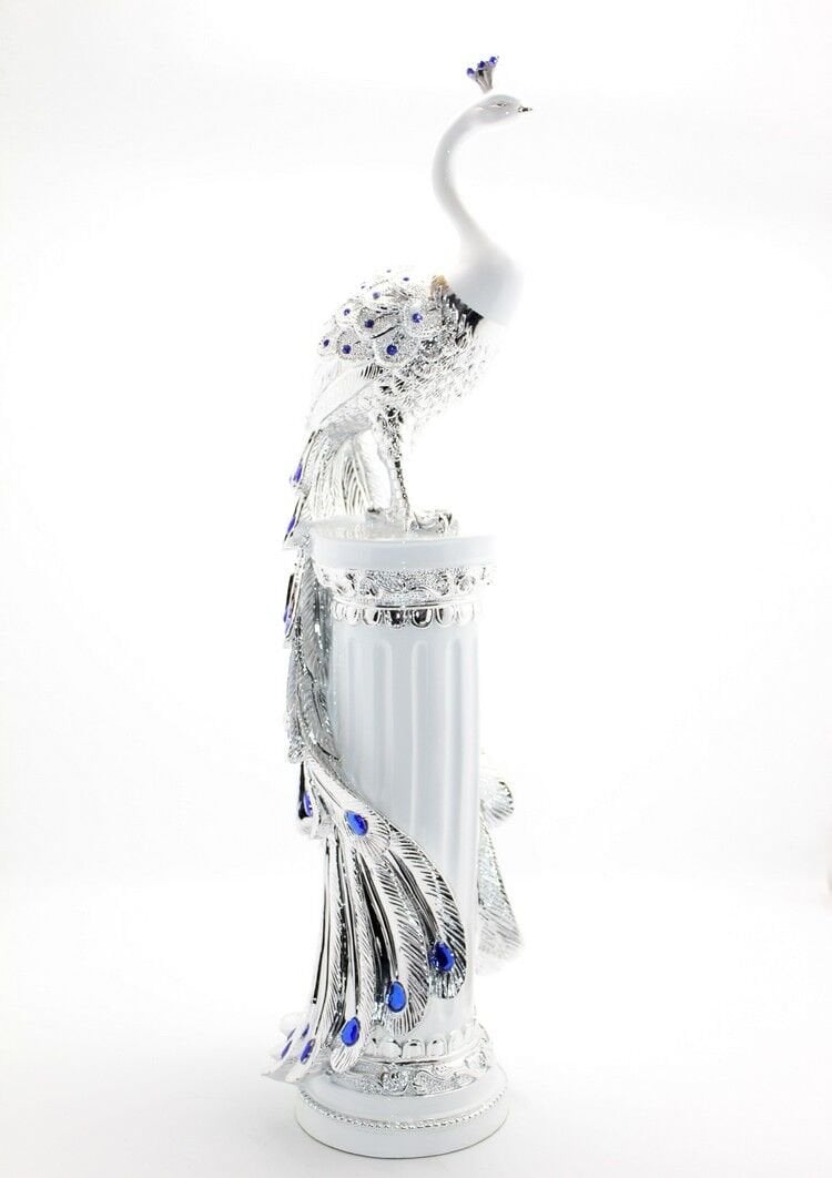 Polyester Tavuskuşu Figürü