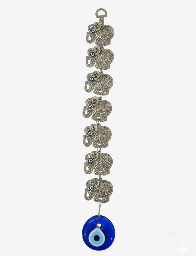 Nazar Boncuğu 7'li Fil