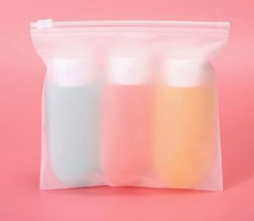 Seyahat Tipi Doldurulabilir Krem Şampuan Kutusu 3 lü Set