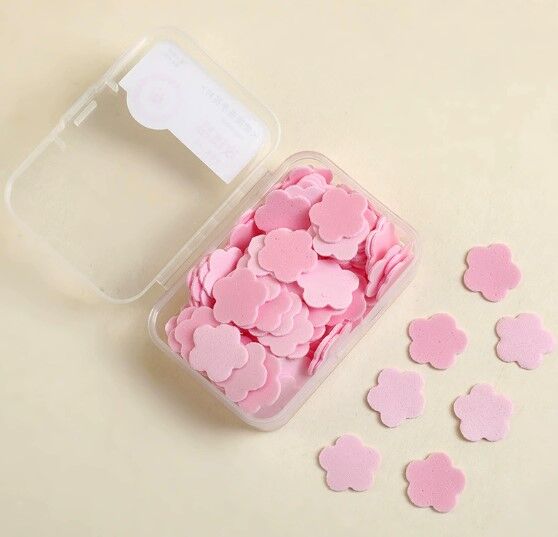 100 Yaprak Eriyen Mini Parfümlü Kağıt Sabun