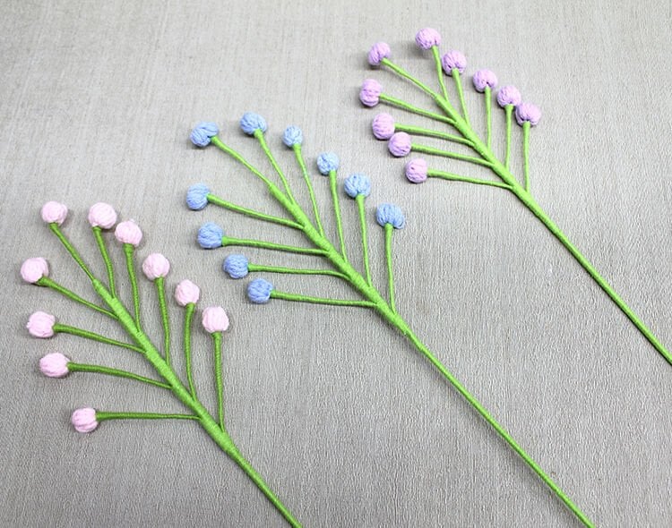 El Örgüsü Dekoratif Tomurcuk Çiçeği