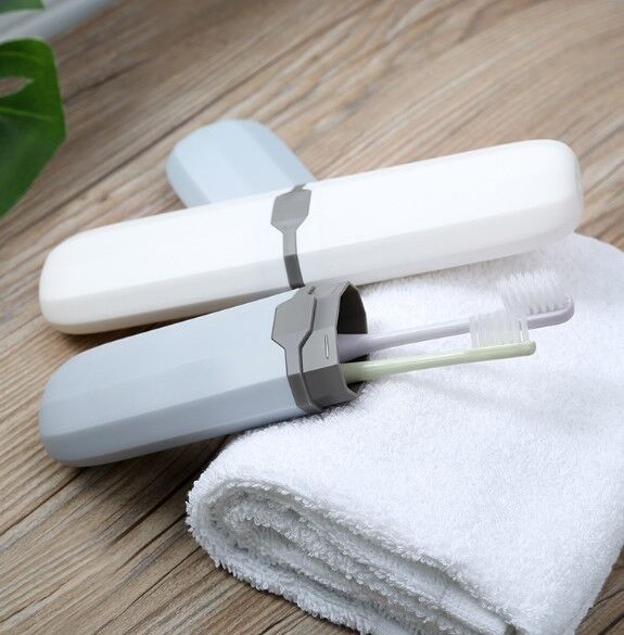 Seyahat Tipi Diş Fırçası ve Makyaj Fırçası Kabı 3 Renk