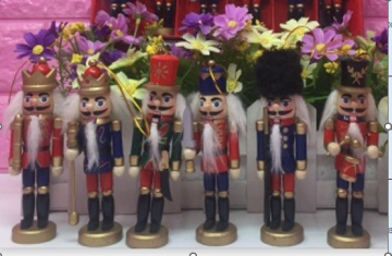 KURŞUN ASKER AHŞAP DEKORATİF EŞYA (6lı SET 13CM)