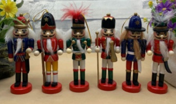 KURŞUN ASKER AHŞAP DEKORATİF EŞYA (6LISET 13CM