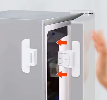 4 Adet Buzdolabı, Çekmece ve Dolap Kapağı Çocuk Kilidi