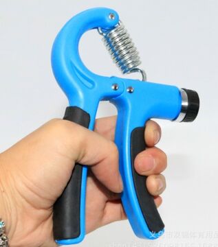 Sertlik Ayarlı El Yayı Ayarlanabilir Bilek Kas Güçlendirme Aleti 10-60 Kg