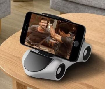 Araba Tasarımlı Araç İçi Telefon Tutucu 360 Dönebilen Ayarlı