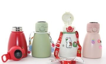 Digital Göstergeli Çift Katmanlı Termos Suluk 500 Ml