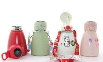 Digital Göstergeli Çift Katmanlı Termos Suluk 500 Ml