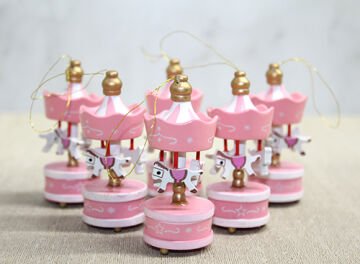 Ahşap 6'Lı Dekoratif Atlı Karınca