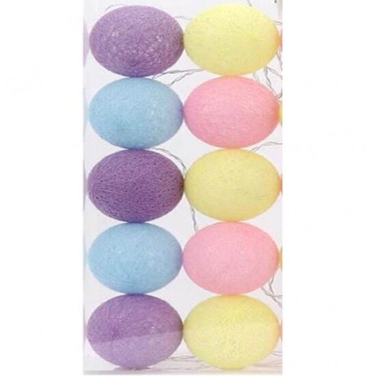 10'lu Işıklı Renkli Top Dekoratif Led Hediyelik