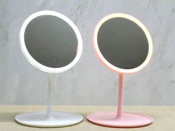 Yuvarlak Ledli Makyaj Aynası
