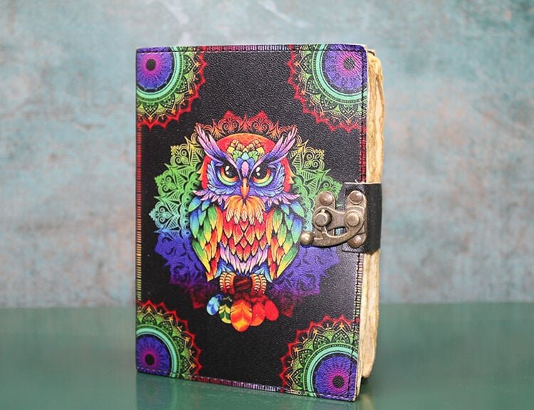 Baykuşlu Deri Defter