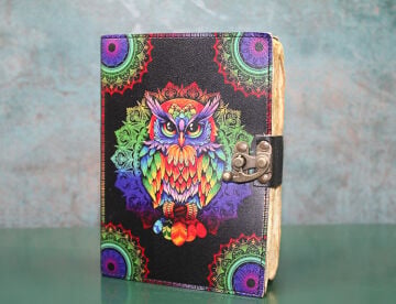 Baykuşlu Deri Defter