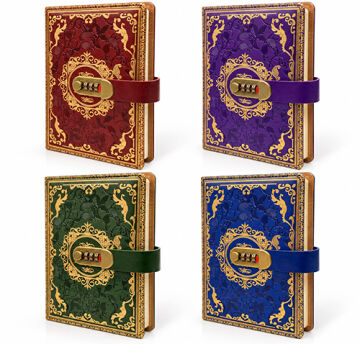 Özel Tasarım Şifreli Deri Defter