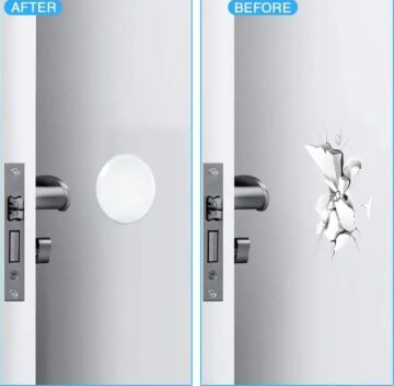 Şeffaf  Silikon Mobilya ve Kapı Durdurucu Darbe Pedi 6 lı