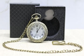 Özel Kutulu Antik Köstekli Saat