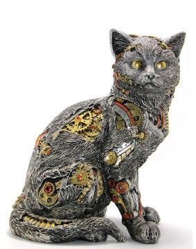 Polyester Kedi Figürü
