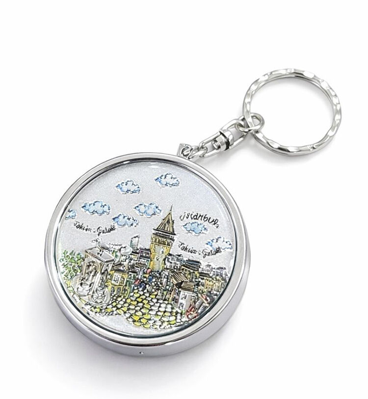 İstanbul Temalı Küllük Anahtarlık
