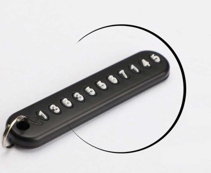 Mini Anahtarlık, Çanta, Araba İçin Çok Amaçlı Numaratör