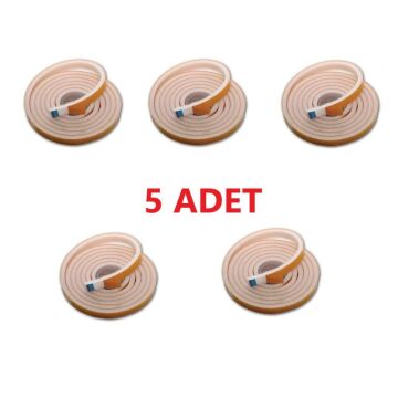 5 Adet 9 Metre Pencere Izolasyon Bandı Yapışkanlı Cam Yalıtım Süngeri Rüzgar Soğuk Kesici