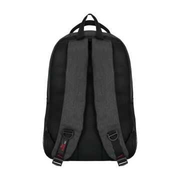 Çok Amaçlı Laptop Dizüstü Bilgisayar Bölmeli Sırt Çantası Siyah