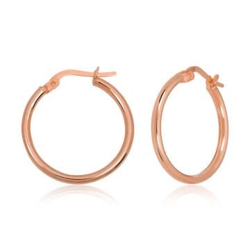 925 Ayar Gümüş Halka Kadın Küpe