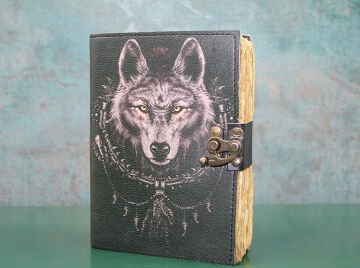 Kurt Büstü Deri Defter