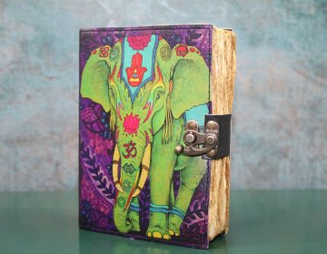 Fil Tasarımı Deri Defter