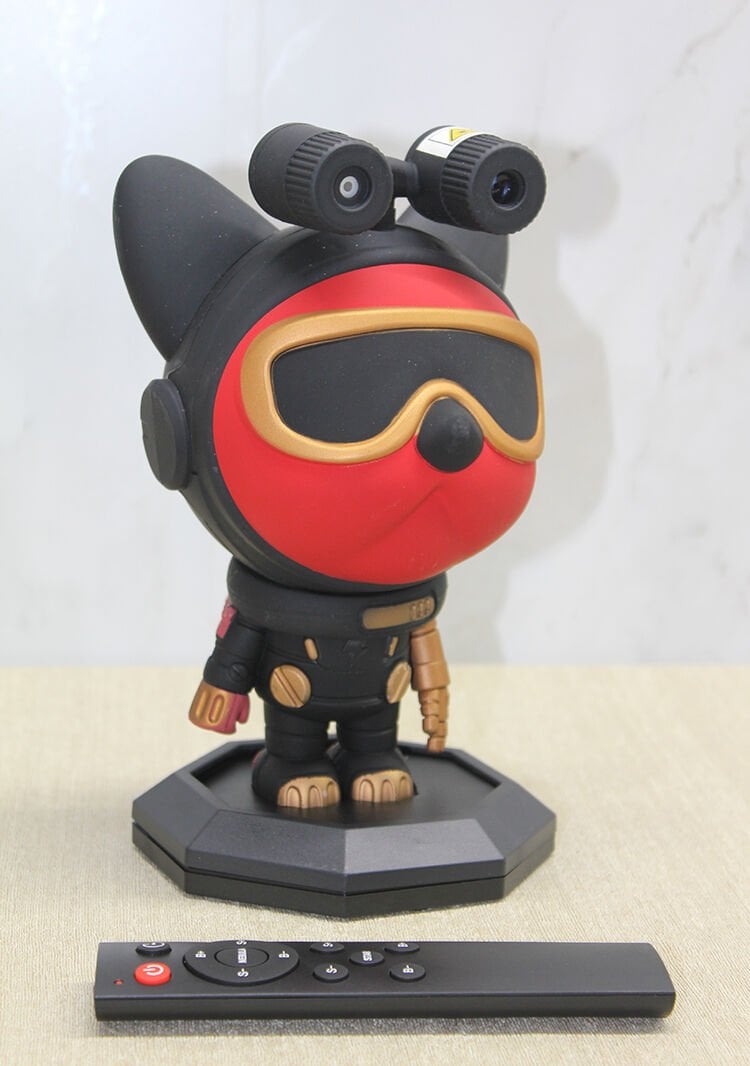 Astronot Şarjli Projektör Gece Lambasi