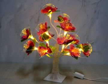 Dekoratif Ledli Çiçek