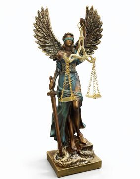 Polyester Kanatlı Adalet Biblosu